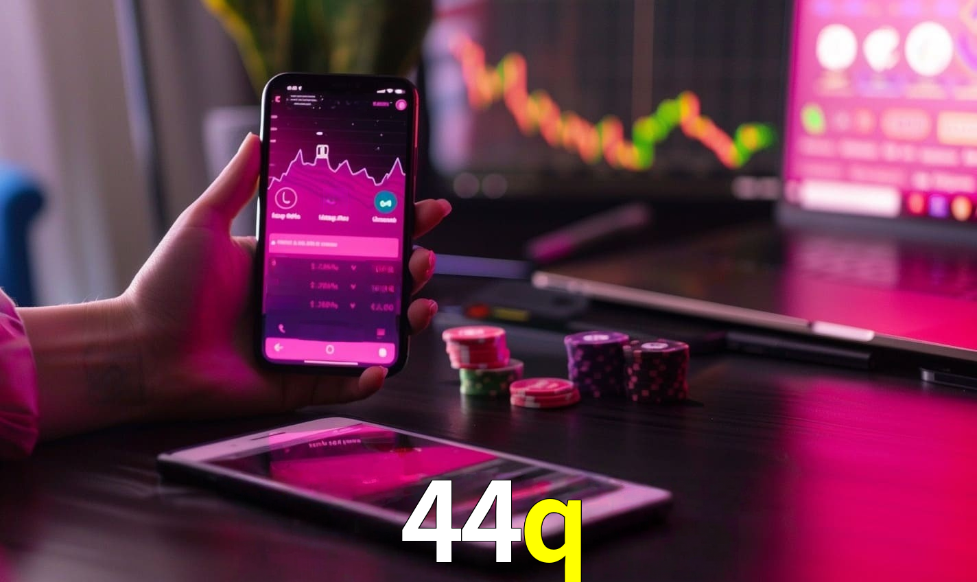Recursos Exclusivos do App 44q BET - Modo Offline, Login Biométrico